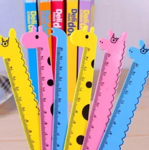 Leuk Cartoon Dier Kunststof Lineal Leerling Tekening Meetinstrument Kinderen School Kantoorbenodigdheden Cadeau