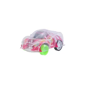 Transparente Hülle Graffiti Mini Rückzieh-Spielzeugauto für Kinder und Partygeschenke.