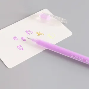 Candy color gel pen DIY album graffiti pen creative stationery student highlight pen