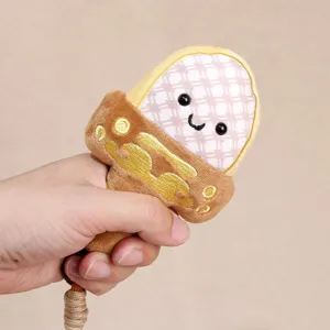 Cute plush sword pendant, creative cultural creative decompression toy gift with cute embroidery details.