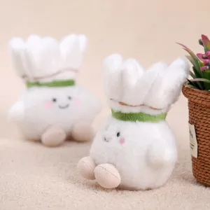 Cute badminton shuttlecock plush toy creative doll student schoolbag accessory sports cloth gift