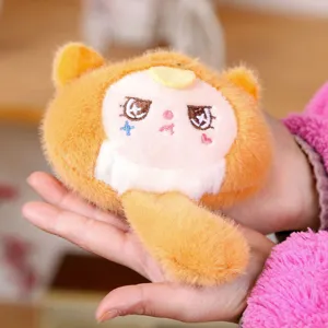 Cute plush doll pendant cartoon bag hanging ornament fluffy toy for everyday use