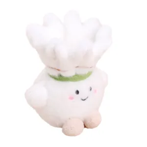 Cute badminton plush pendant toy creative fluffy schoolbag accessory sports doll gift
