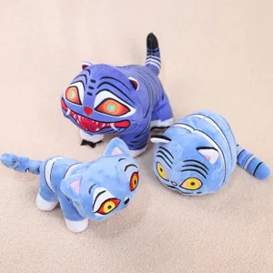 Cute K-Pop Demon Hunters plush toy set cat tiger dolls for fans gifts kids collection new