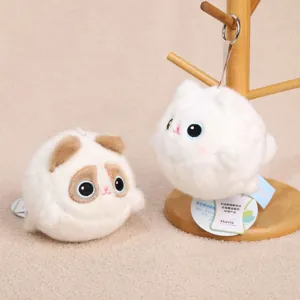 Lindo llavero de gato de peluche juguete suave muneca bola de descompresion top