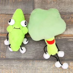Süßes Obst Gemüse Plüschtier Set grüner Brokkoli Banane Puppe Kuscheltier Kinder