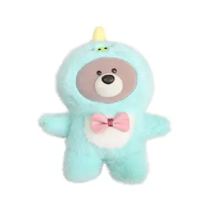 Cute plush vinyl bear pendant animal costume hanging decoration trendy toy cute doll ornament