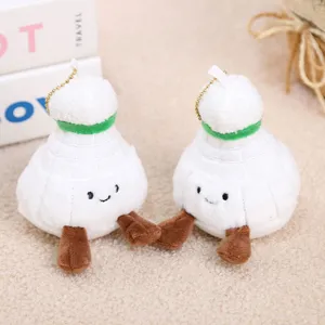 Simpatico ciondolo in peluche di volantino da badminton portachiavi borsa sport decorazione