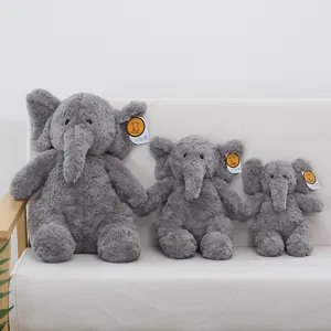 Simulierter Plüsch-Elefant mit großen Ohren, niedliche Kuschelpuppe für Babys und Kinder.