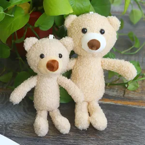 Süßer Plüsch Bär Puppe Anhänger Kawaii Gestopftes Tier Schlüsselanhänger Flauschiger Teddybär Rucksack Ornament Damen Kinder Spielzeug Geschenk
