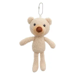 Süßer Plüsch Bär Schlüsselanhänger flauschiger Teddybär Anhänger niedliche Tasche Deko