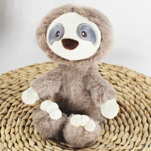 Cute sloth plush toy soft stuffed animal doll for kids girls birthday gift home decor