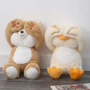 Adorables peluches cucú con lindos animales de peluche suaves ideales para los niños.