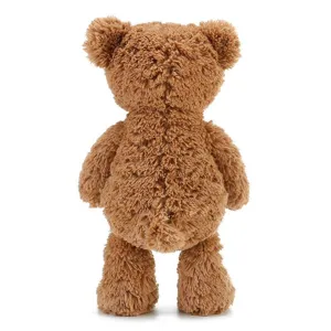 Mignon ours en peluche marron peluche douce animal en peluche pour cadeau d'enfant