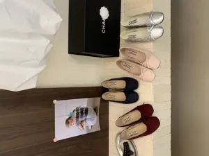Damen französische Schleife runde Zehe flache Ballerinas elegante bequeme Freizeitschuhe Sommer