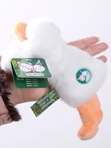 Palm treasure cute white duck plush toy doll soft stuffed animal toy with cute tags