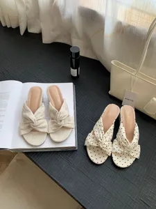 Sandales compensées femme été bout ouvert style français chaussures décontractées