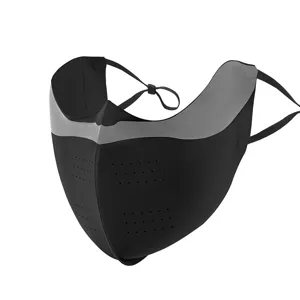 Sommer Anti-UV atmungsaktive Sonnenschutz Gesichtsmaske mit Belüftungslöchern und Augenschutz