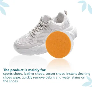 Shoe cleaning sponge magic eraser for sports and leather shoes quick stain removal tool.