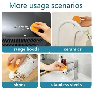 Household cleaning magic sponge eraser for kitchen shoes stainless steel cleaning block