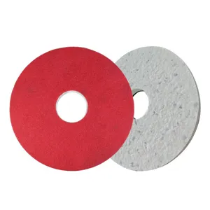 Universal round floor scrubbing pads scouring disc for floor cleaning machine 2pcs.