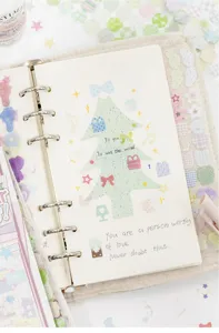 Korean ins style journaling sticker book DIY decorative planner stickers set with cute elements
