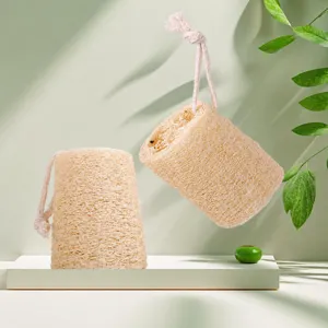 Natural loofah dishwashing sponge kitchen cleaning pad plant fiber durable scrub tool