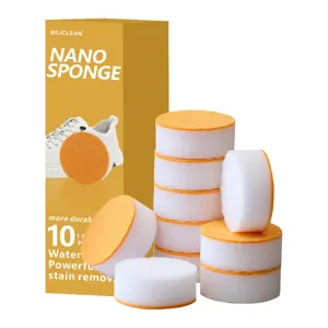 Household Nano Melamine Sponge Eraser Double Sided Cleaning Block Magic Stain Remover Kitchen Dishwashing Tool
