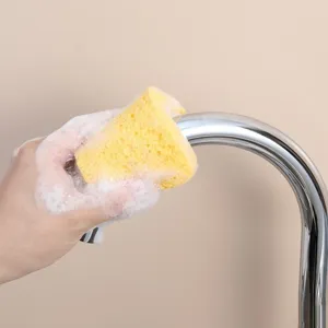 Holzzellstoff Schwamm Kueche Geschirrspueler dicker Reinigungsschwamm Block fuer Hauptbild