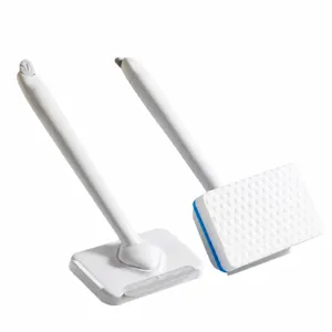 Bathroom cleaning brush long handle sponge brush for tiles walls glass and bathtub cleaning.