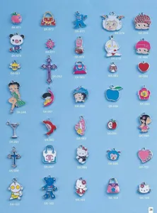 Legierung Emaillierte DIY Charms Anhänger Sortiment süße Cartoon Designs Schmuck Zubehör