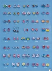 10mm Legierung DIY Strass Slider Perlen Charme Sortiment Schmuckzubehör Großhandel