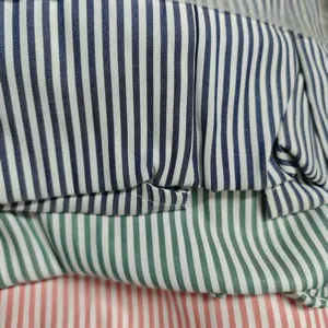Striped pattern casual mini dress stylish summer wear with multi-color options available