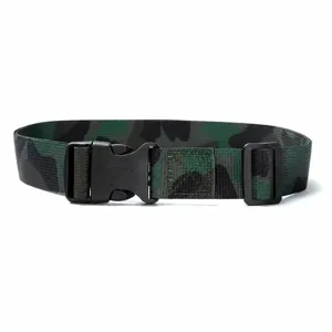 Military camouflage canvas belt for casual daily wear and tactical outdoor sports.