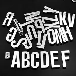 Gold Color Alloy Letter Slide Charm DIY Alphabet Bead For Bracelet Necklace Belt Jewelry Making Accessories