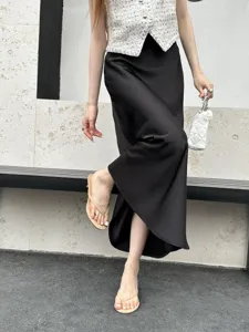 Summer new stylish thong high heel sandals for women, casual outdoor slide shoes.