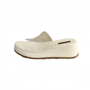 Women wedge platform transparent clear strap sandals summer fashion casual shoes for outdoor