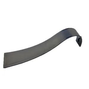 Black plastic watch bracelet display stand curved jewelry holder component accessory part
