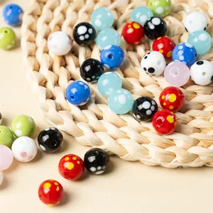 Süße Katzenpfote Glas Perlen Handgemacht Gebrannt Lose Perlen Für DIY Halskette Armband Ohrringe Schmuckherstellung Zubehör