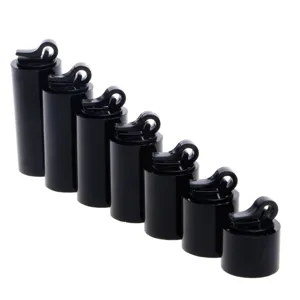 Lot de poids inférieurs pour stores verticaux noirs, détails de poids de suspension en plastique.