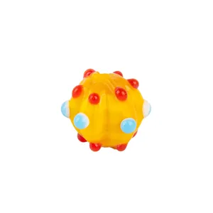 Colorful glass diy bead round dot loose beads for handmade bracelets earrings jewelry making.
