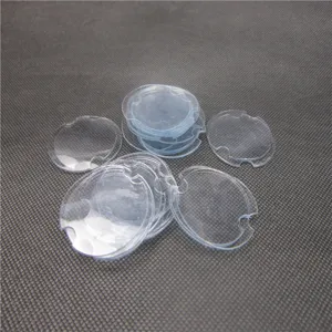 Almohadillas de exhibición de anillos de plástico transparente organizador 100pcs