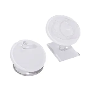 Clear acrylic bracelet display stand white jewelry holder showcase for photography props 1pc