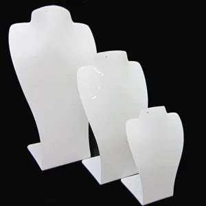 Supporto per collana in acrilico espositore busto manichino per vetrina negozio professionale