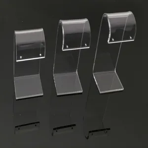 Transparenter Acryl Ohrring Display Ständer Set für Schmuck Präsentation Requisiten.