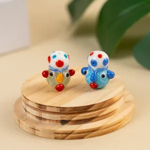 Handmade Phoenician glass face beads DIY guardian doll loose beads for bracelet necklace