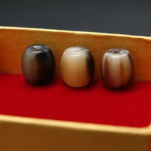 Natural horn barrel beads spacer beads DIY jewelry making accessories for bracelets 91