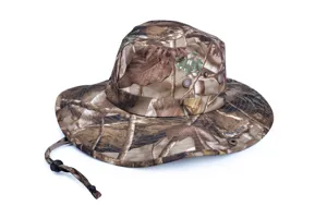 Camouflage bucket hat outdoor sun hat wide brim fishing hat casual hiking cap unisex