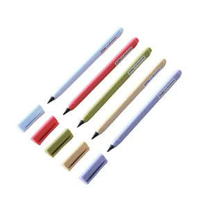 Eeuwige potlood set zonder inkt, pastelkleuren, draagbaar studenten schrijven en tekenen gereedschap.