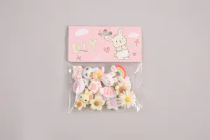 Χαριτωμένα σχέδια ρητίνης DIY cabochons για θήκη τηλεφώνου και χειροτεχνία διακόσμησης